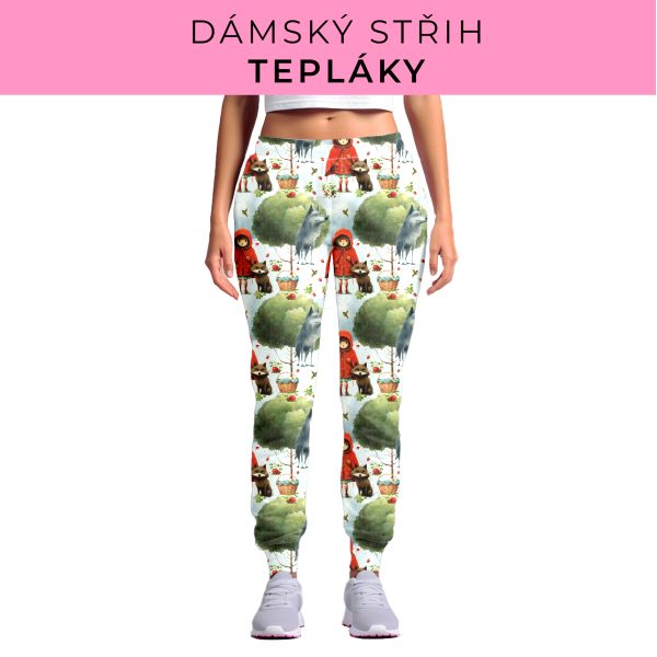DÁMSKÝ střih - tepláky