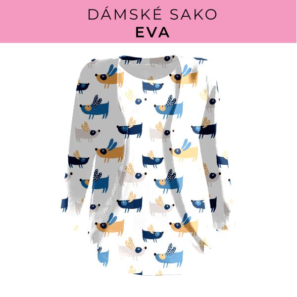 DÁMSKÝ střih - sako Eva