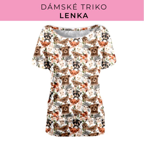 DÁMSKÝ střih - Triko Lenka