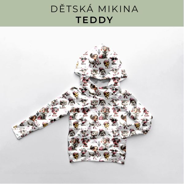 DĚTSKÝ střih - Mikina Teddy