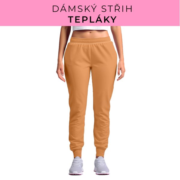 DÁMSKÝ střih - tepláky