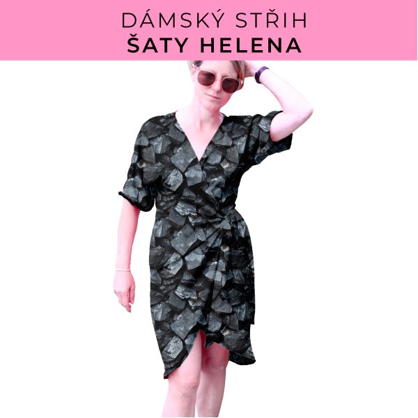 Dámský střih na šaty  Helena