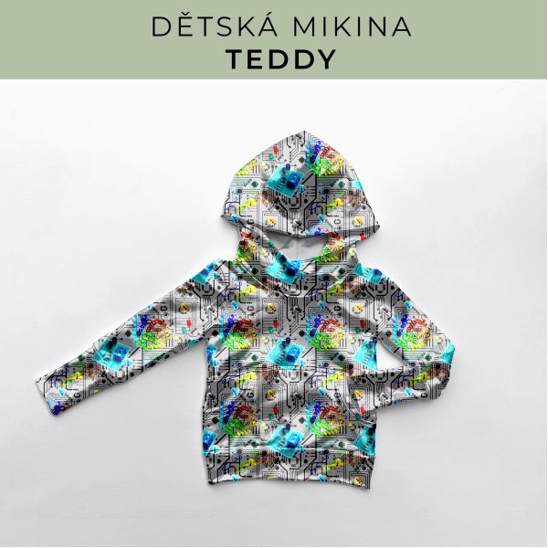 DĚTSKÝ střih - Mikina Teddy