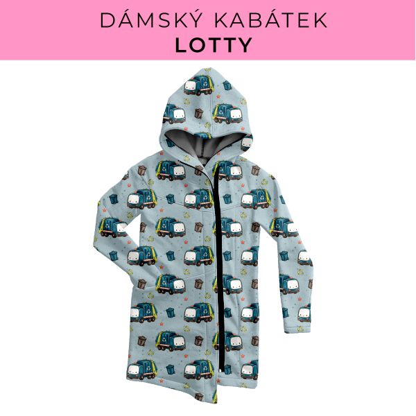 DÁMSKÝ střih - Kabátek Lotty