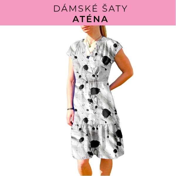 DÁMSKÝ střih - šaty Aténa