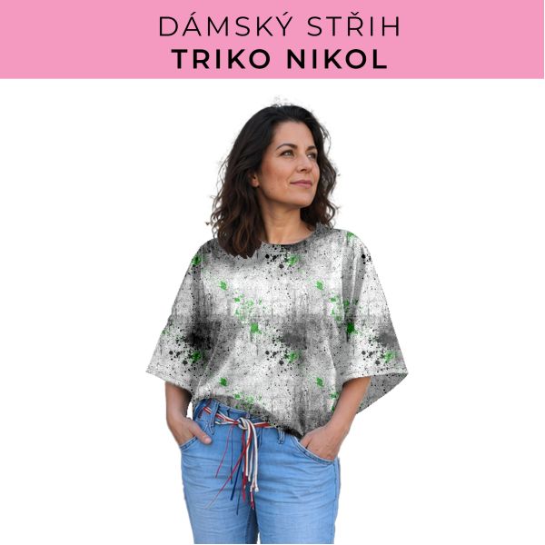 Dámský střih -  triko Nikol