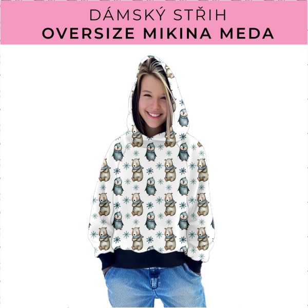 Dámský střih - mikina Meda