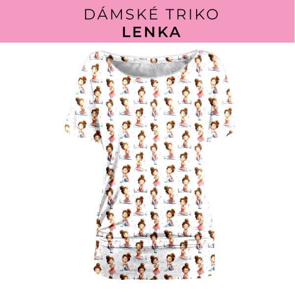 DÁMSKÝ střih - Triko Lenka