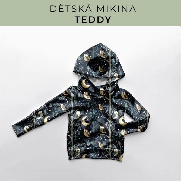 DĚTSKÝ střih - Mikina Teddy