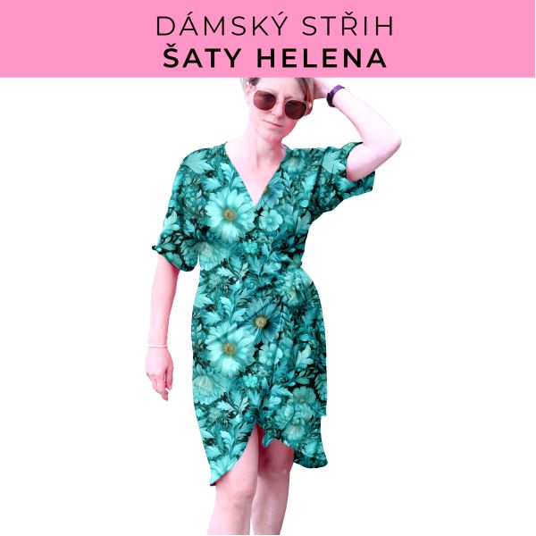 Dámský střih na šaty  Helena