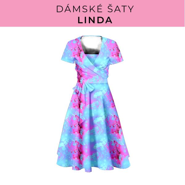 DÁMSKÝ střih - šaty Linda