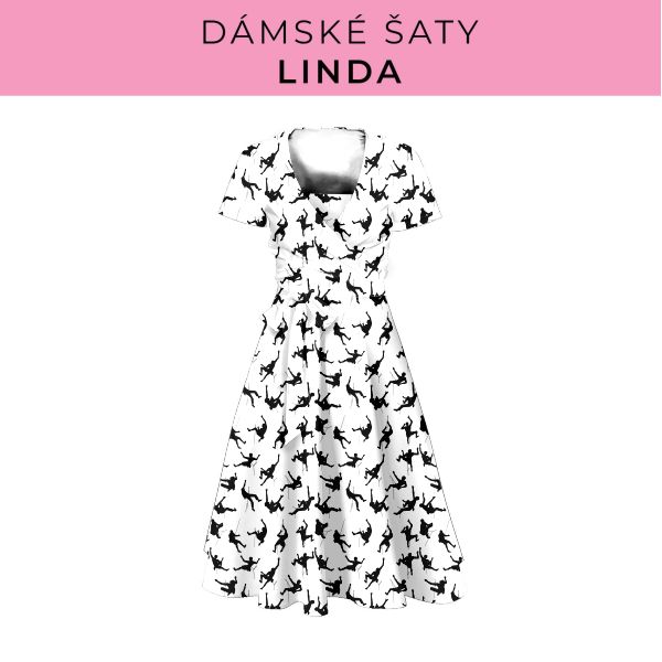 DÁMSKÝ střih - šaty Linda
