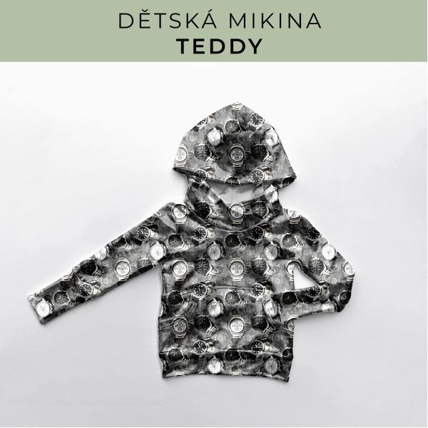 DĚTSKÝ střih - Mikina Teddy