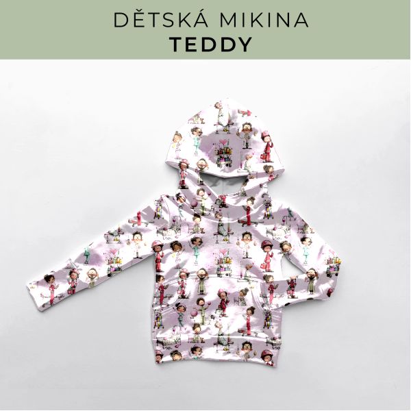 DĚTSKÝ střih - Mikina Teddy