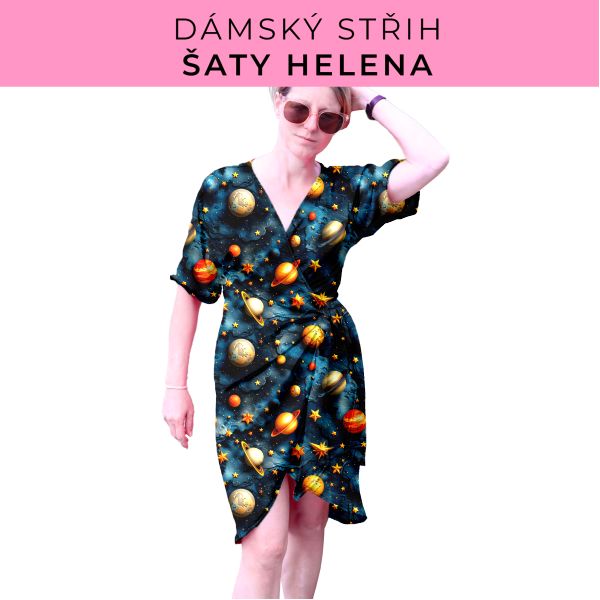 Dámský střih na šaty  Helena