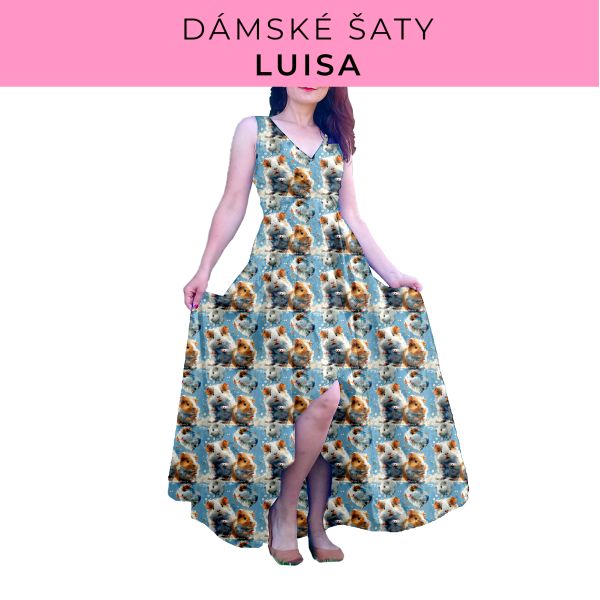 DÁMSKÝ střih - šaty Luisa