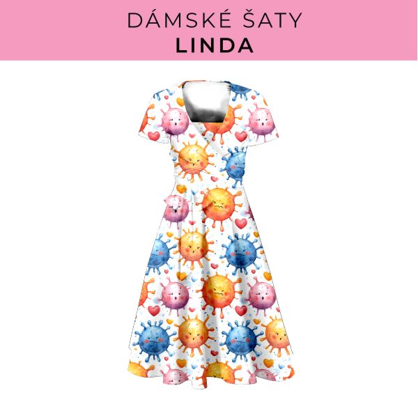 DÁMSKÝ střih - šaty Linda
