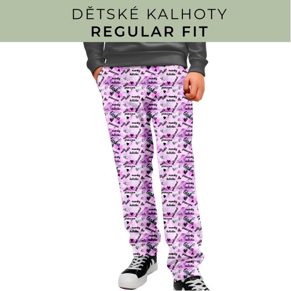 DĚTSKÝ STŘIH - Kalhoty Regular fit