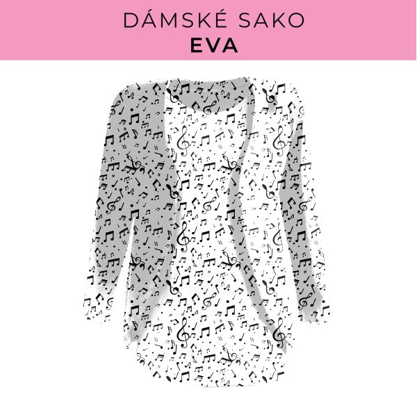 DÁMSKÝ střih - sako Eva
