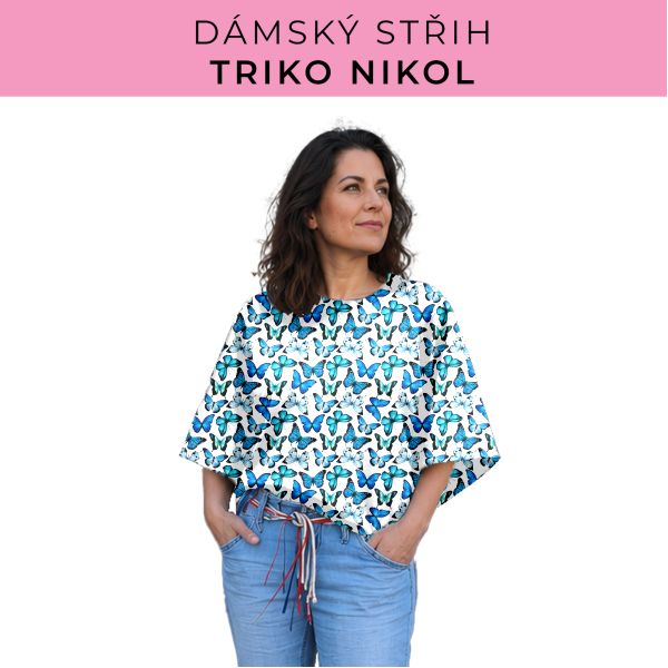 Dámský střih -  triko Nikol