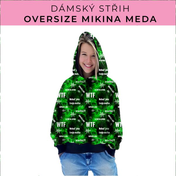 Dámský střih - mikina Meda