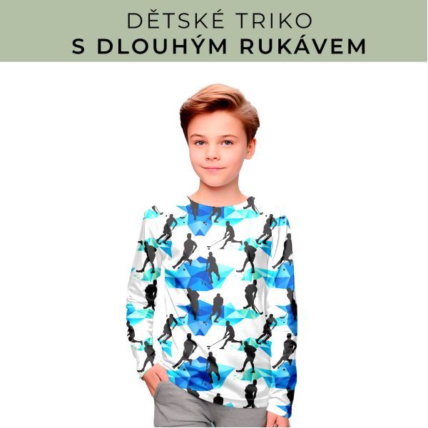 DĚTSKÝ střih - triko dlouhý rukáv