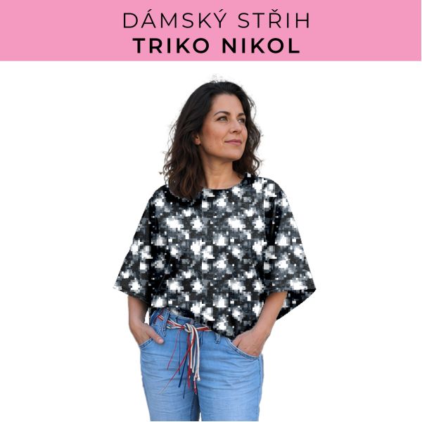 Dámský střih -  triko Nikol
