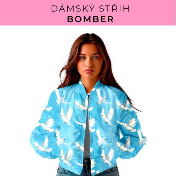 DÁMSKÝ střih - Bomber