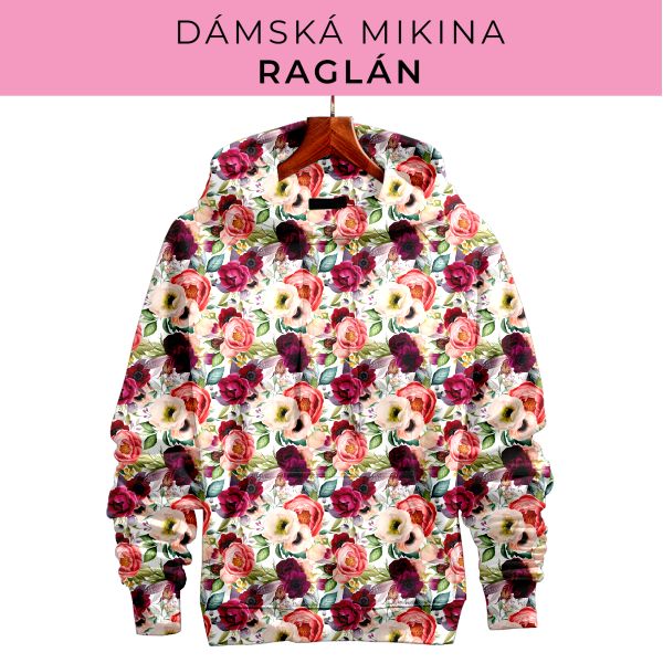 DÁMSKÝ střih - mikina raglán