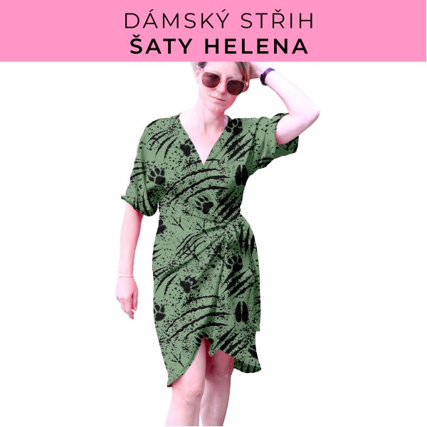 Dámský střih na šaty  Helena