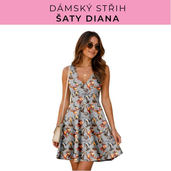 Dámský střih - šaty Diana