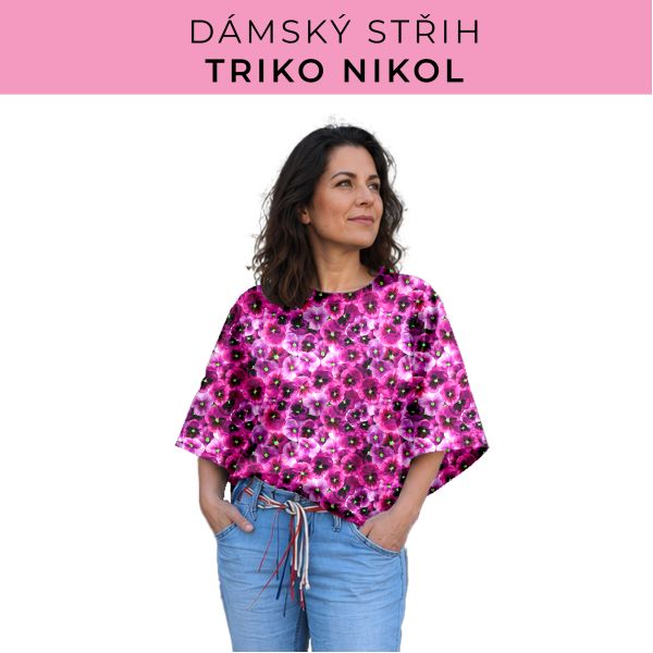 Dámský střih -  triko Nikol