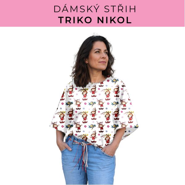 Dámský střih -  triko Nikol