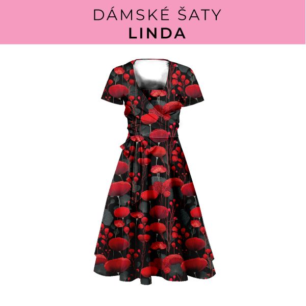 DÁMSKÝ střih - šaty Linda