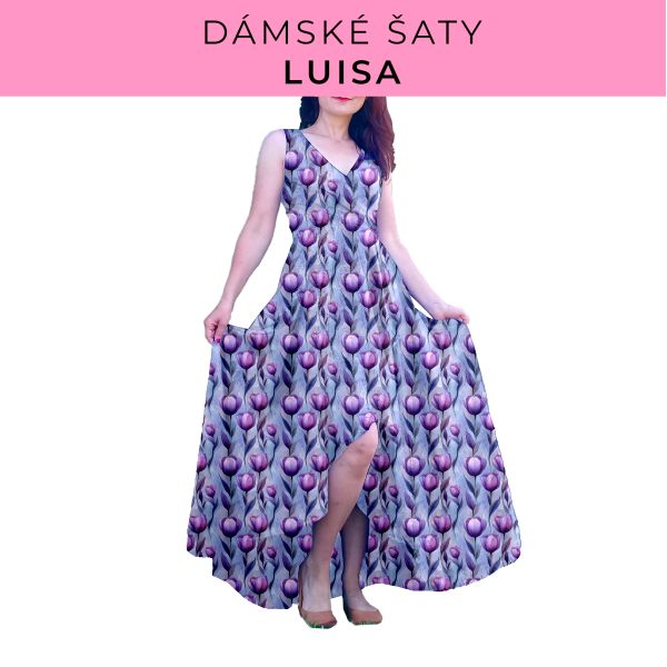 DÁMSKÝ střih - šaty Luisa