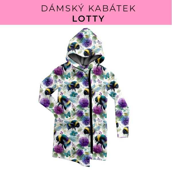 DÁMSKÝ střih - Kabátek Lotty