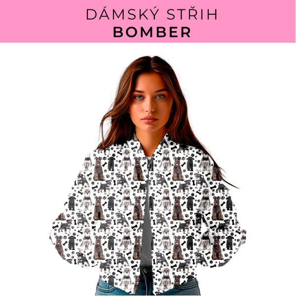 DÁMSKÝ střih - Bomber