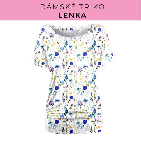DÁMSKÝ střih - Triko Lenka