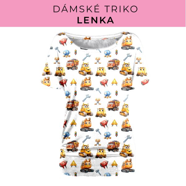 DÁMSKÝ střih - Triko Lenka