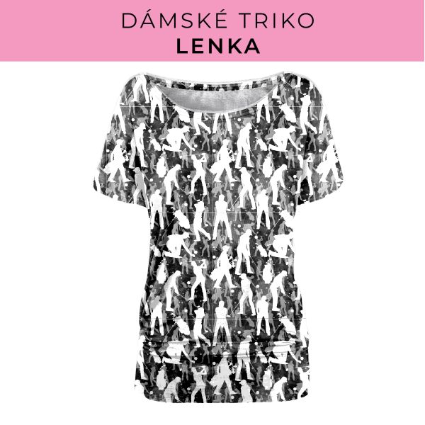 DÁMSKÝ střih - Triko Lenka