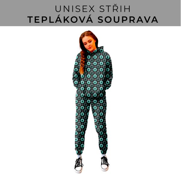 DÁMSKÝ střih - SET mikina a tepláky 