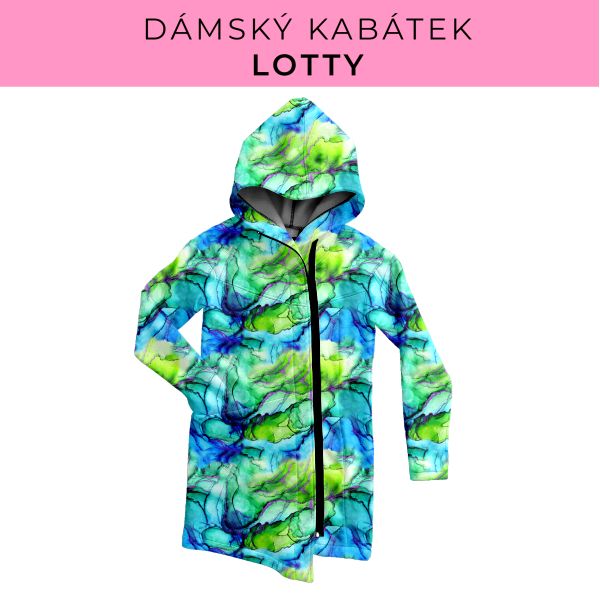 DÁMSKÝ střih - Kabátek Lotty