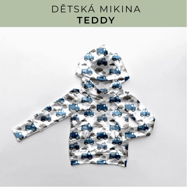DĚTSKÝ střih - Mikina Teddy