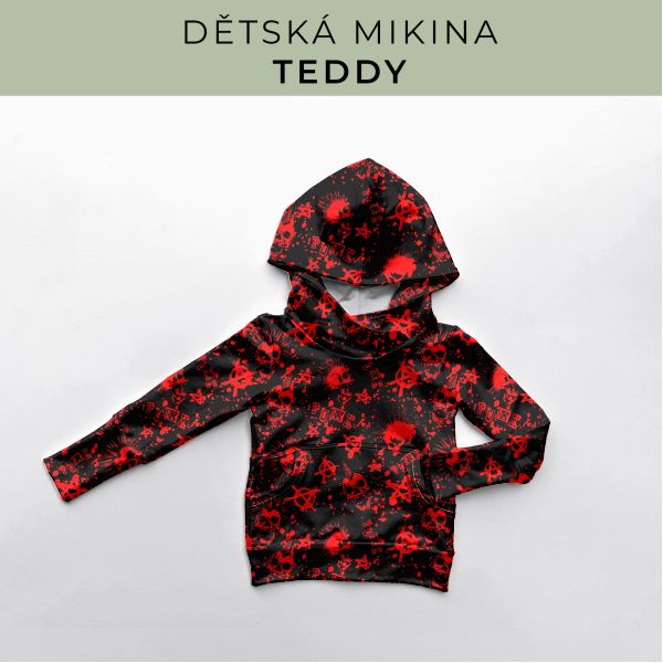 DĚTSKÝ střih - Mikina Teddy