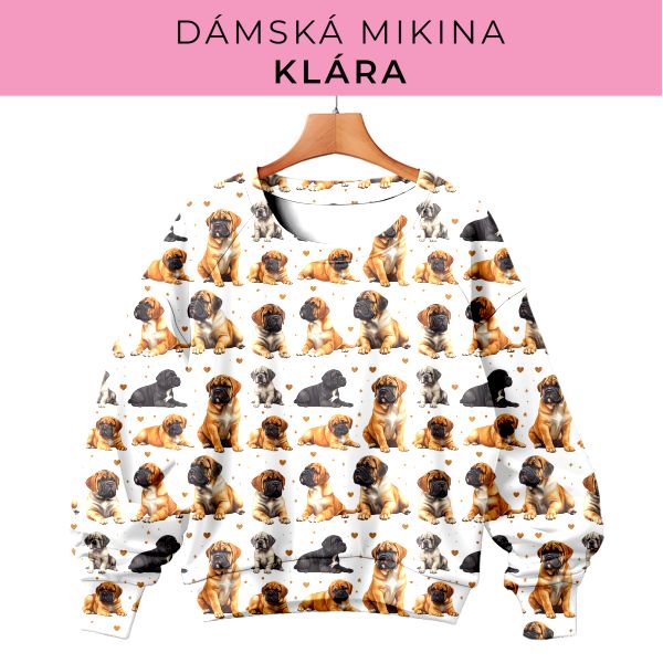 DÁMSKÝ střih - mikina Klára