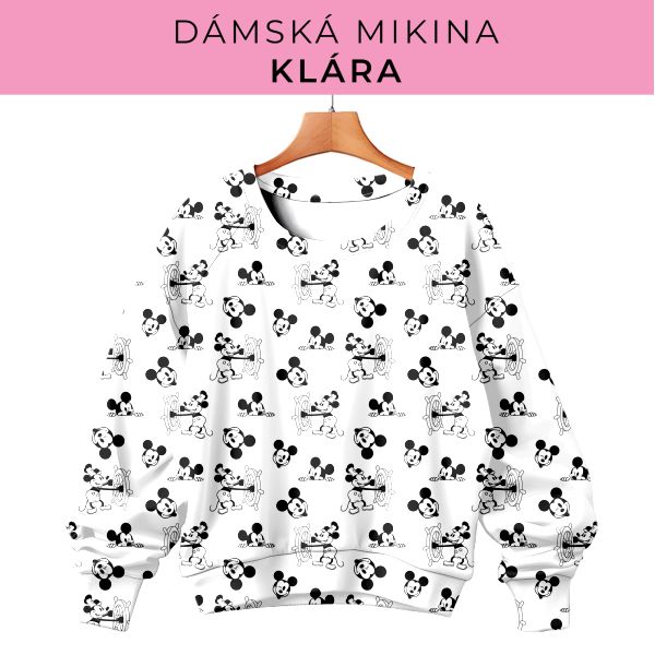 DÁMSKÝ střih - mikina Klára