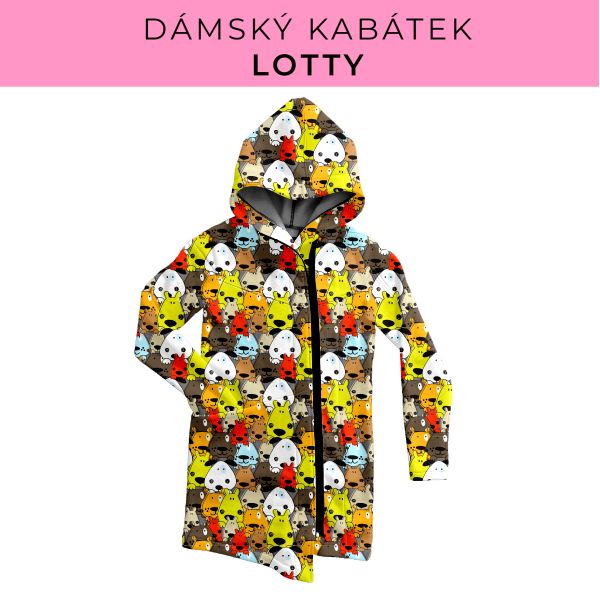 DÁMSKÝ střih - Kabátek Lotty