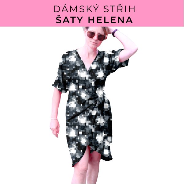 Dámský střih na šaty  Helena