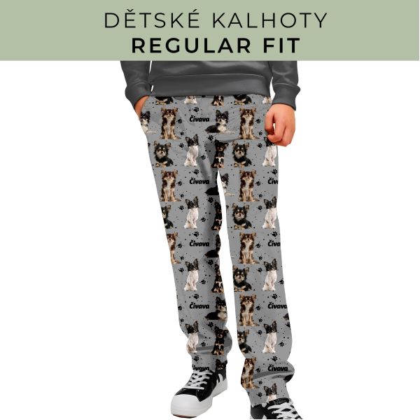 DĚTSKÝ STŘIH - Kalhoty Regular fit