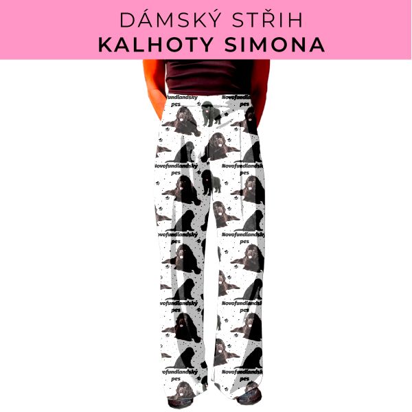 Dámský střih - kalhoty Simona